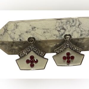 Costume Enamel Rhinestone Nurse Nursing Charms you get both #9169 💎